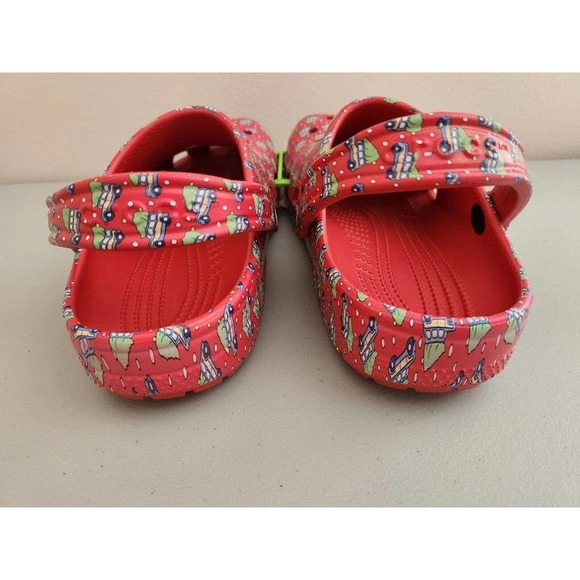 New CROCS Classic VINEYARD VINES Holiday Clog Size M6/W8 Red - Picture 4 of 10